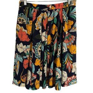 LuLaRoe Floral Madison Skirt with Pockets